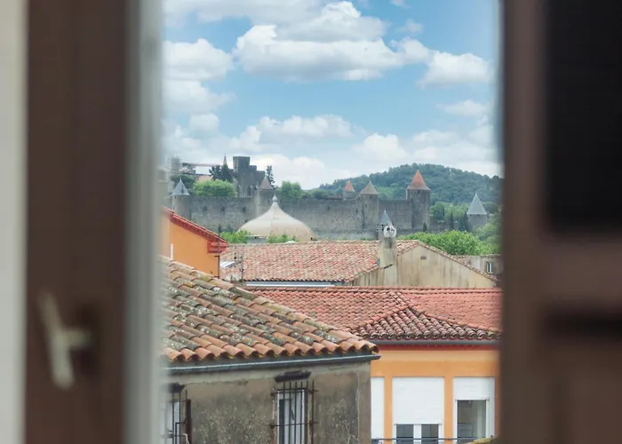 Le Boheme - Netflix - Wifi - Vue Sur La Cite Medievale Et Les Toits Carcassonne