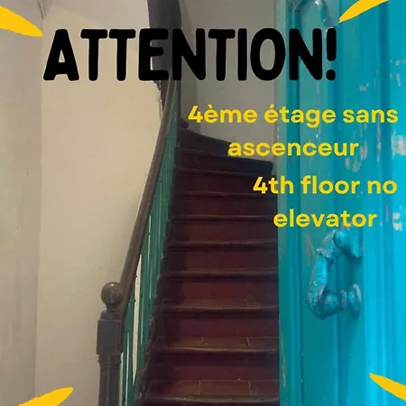 Les Clés De Laure - Le Boheme - Netflix - Wifi - Vue Sur Les Toits Et Le Chateau Apartamento *